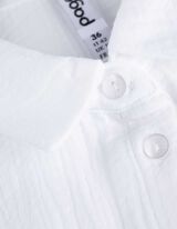 Overhemd - Mousseline - wit