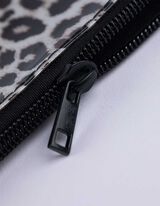 Borsa - Motivo leopardato - beige