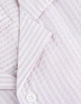 Chemise - Seersucker - Gris clair