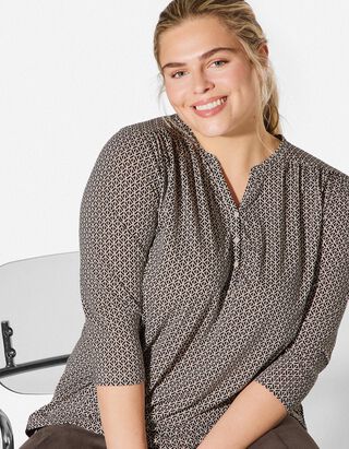 Shirt - Viskose-Anteil - beige