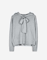 Hoodie - Viscosemix - grijs