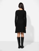 Kleid - A-Shape - schwarz