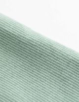 Top - Rippenstruktur - t&uuml;rkis