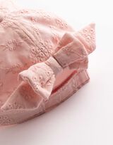 Basecap - Schleifenapplikation - rosa