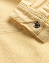 Hemdjacke - einfarbig - hellgelb