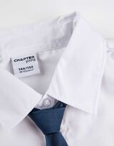 Overhemd - Stropdas - wit