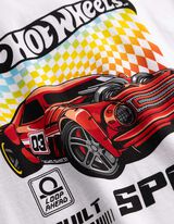 koszulka - Hot Wheels - bialy