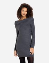 Bliuzonas - &bdquo;Carmen&ldquo; stiliaus i&scaron;kirptė - tamsiai pilkas