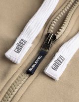 Sweatjacke - Print - hellgr&uuml;n