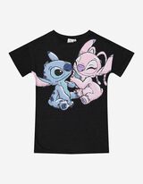 Mädchen Longshirt - Stitch 