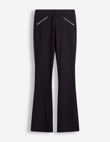 Leggings - Weites Bein - Schwarz