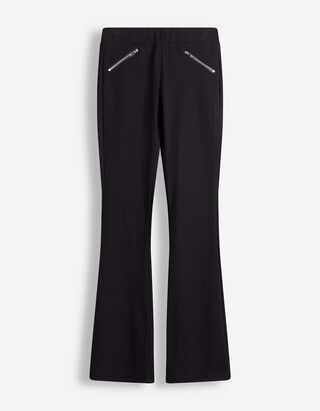 Leggings - Weites Bein - Schwarz