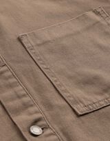 Hemdjacke - Baumwolle - Beige