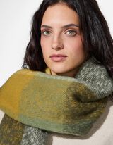 Šal - Karirani uzorak - zelena