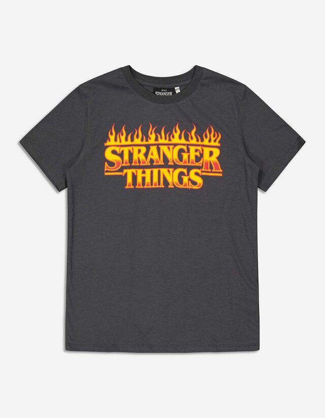 Tricou - Stranger Things - Gri inchis