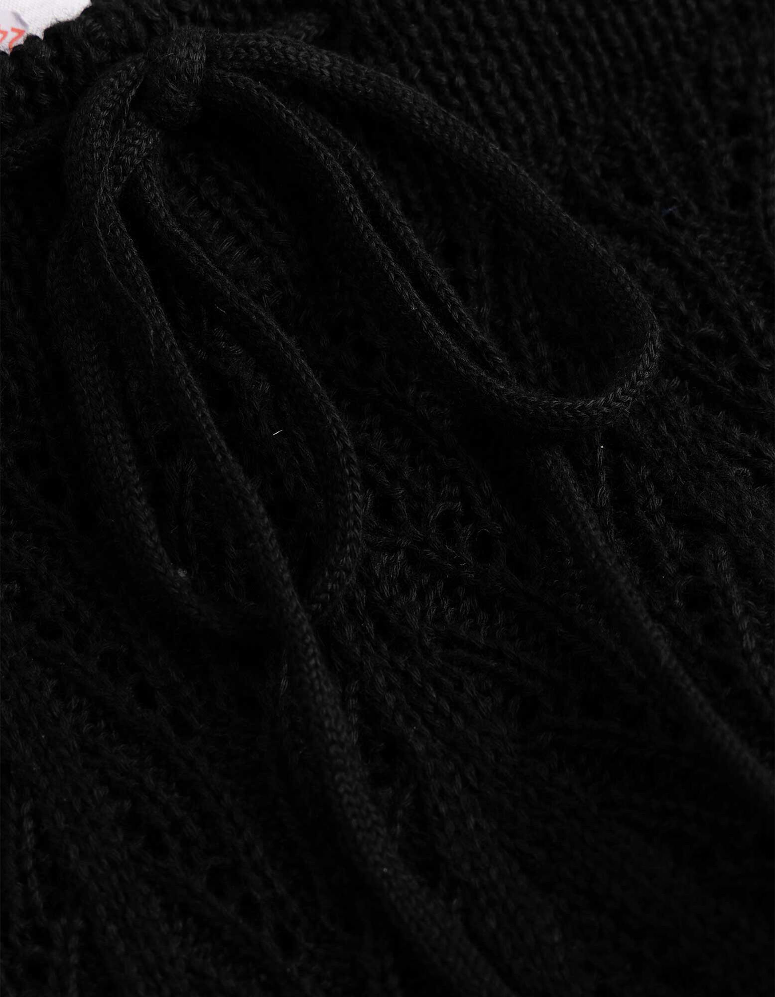 Strickshorts - Strick - Schwarz