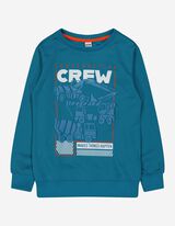 Felpa - Stampa - blu scuro