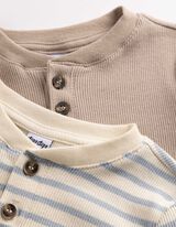 Langarmshirt - 2er-Pack