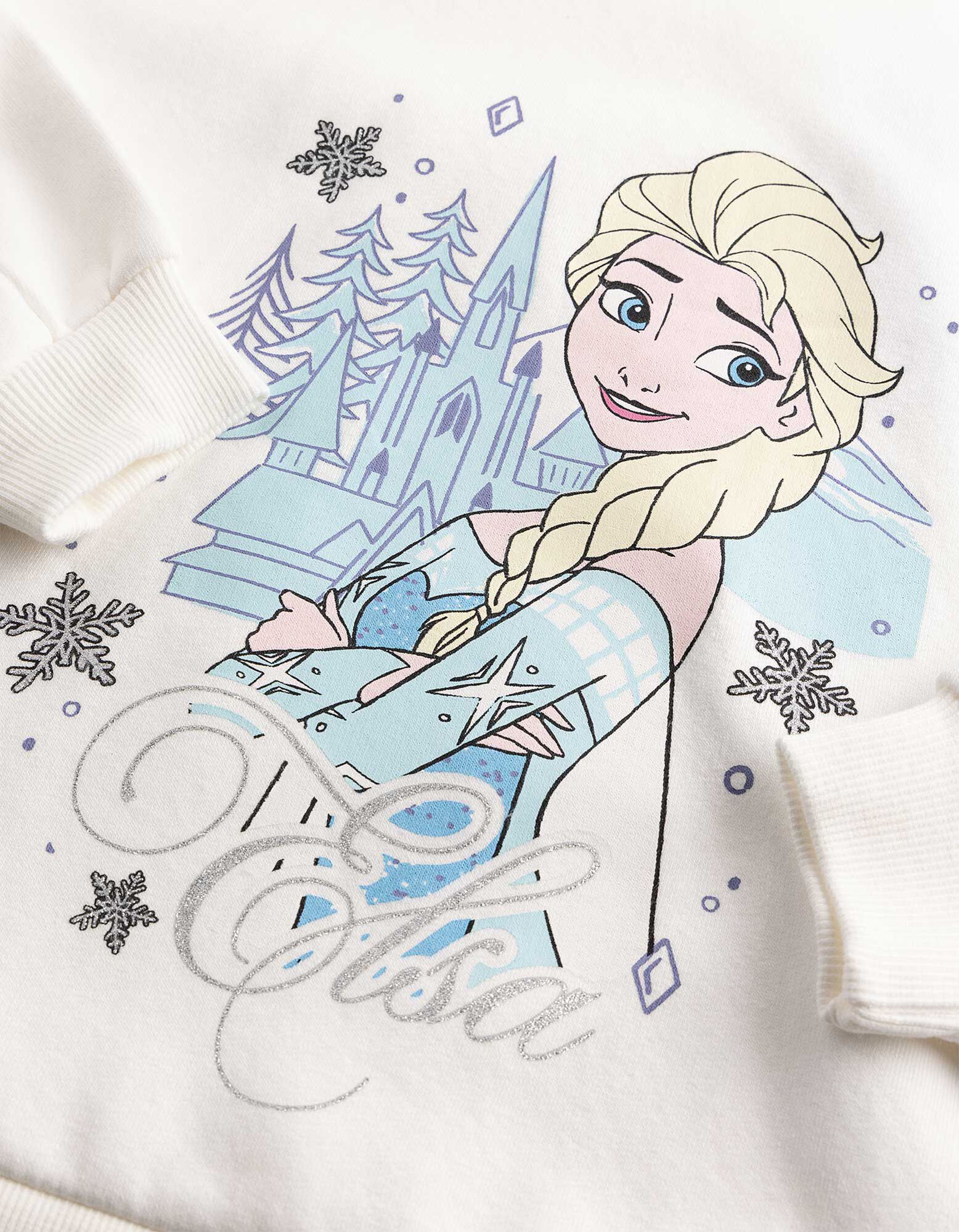 Sweatshirt - Frozen - Off-White