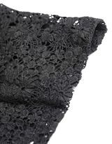 Topp - Heegeldatud pits - must