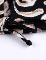 T-shirt - Print all-over - zwart