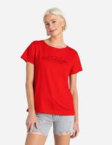 T-shirt - Ricami - rosso