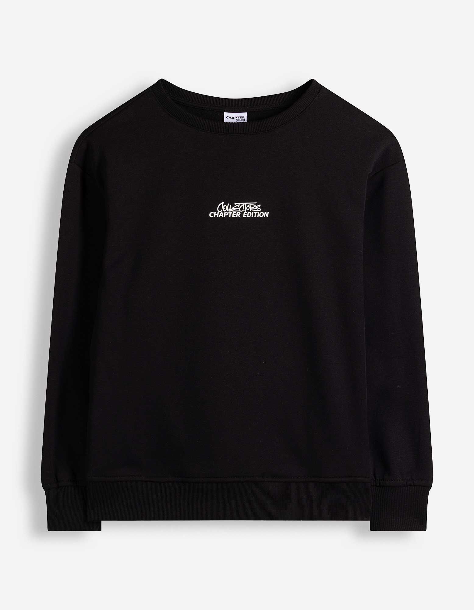 Sweatshirt - 2er-Set - Schwarz