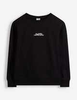 Sweatshirt - 2er-Set - Schwarz