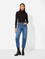 Hossz&uacute; ujj&uacute; felső - Viszk&oacute;z - s&ouml;t&eacute;tbarna