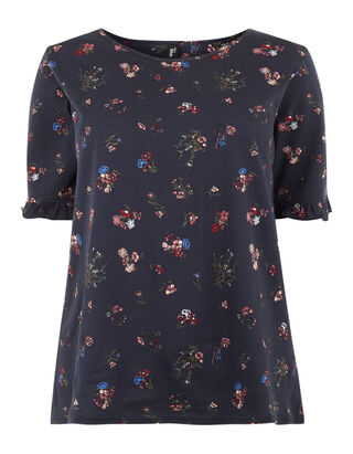 Damen Shirt mit floralem Muster