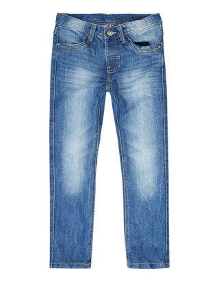 Jungen Slim Fit Jeans im Stone Washed Look