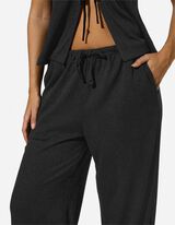 Hose - Viskose-Mix - Schwarz