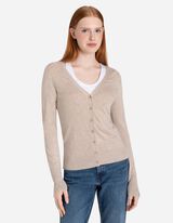 kardigan - Regular Fit - bez