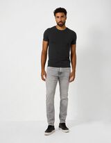 T-shirt - Teneur en stretch - noir
