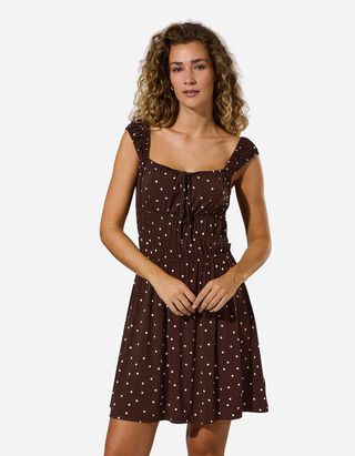 Kleid - Dunkelbraun