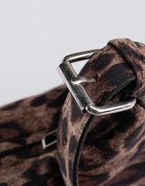 Levhartí vzor - béžová