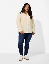 Jeggings - G&uuml;rtelschlaufen - dunkelblau