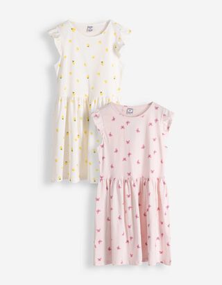 Kleid - 2er Pack - rosa