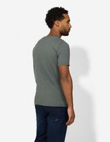 T-Shirt - einfarbig - dunkelgr&uuml;n