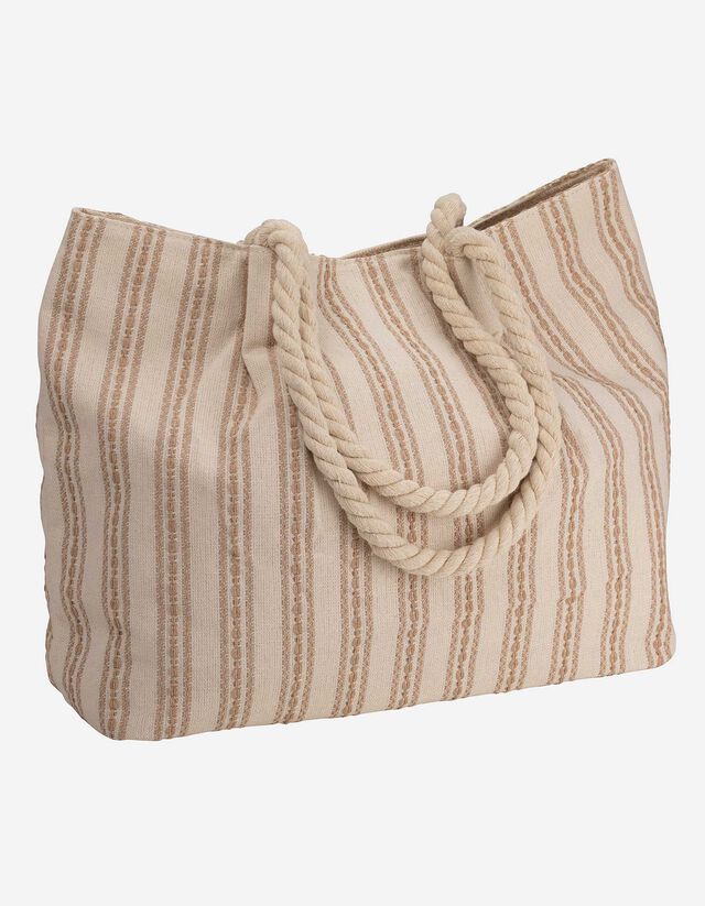 Damen Strandtasche - Münzfach mit Reißverschluss 