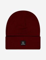 Bonnet - Revers - Rouge foncé