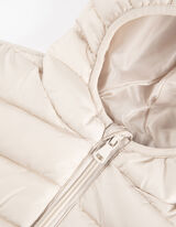 Jachetă matlasată - Rezistent la apă - Bej