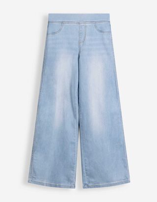 Jeggings - Weites Bein - blau