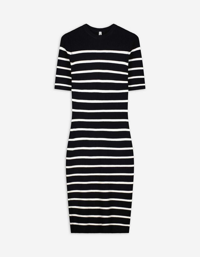 Robe-pull - Robe moulante - Noir