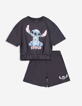 Tricou - Imprimeu Disney - Gri inchis