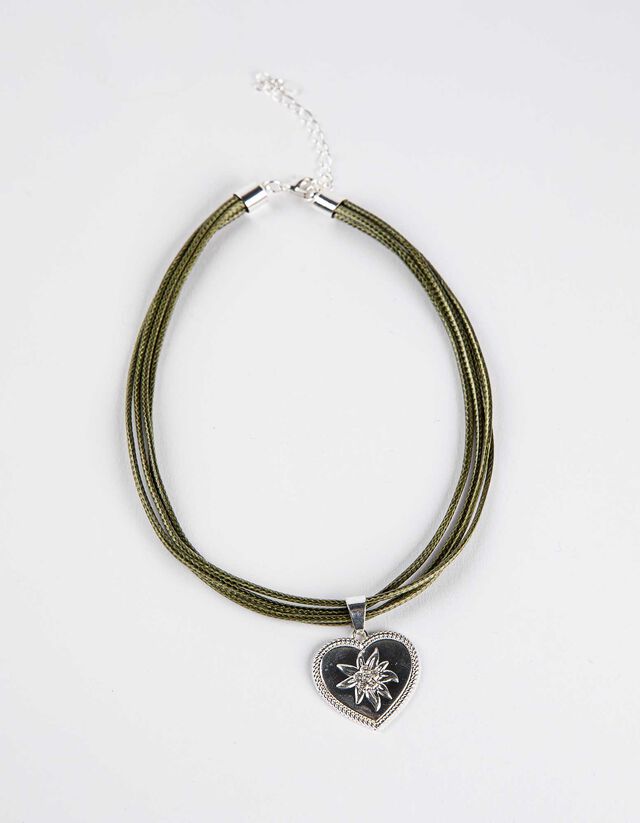 Choker - vilagos zold