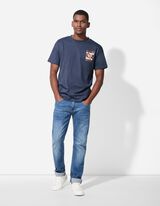 T-shirt - Stampa sul retro - blu