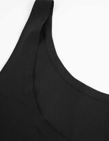 podkoszulka - Lekka bielizna modelująca sylwetkę - czarny