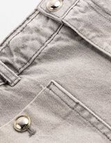 Jeans - Wide Fit - Grau