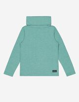Maglia a manica lunga - Collo dolcevita - verde